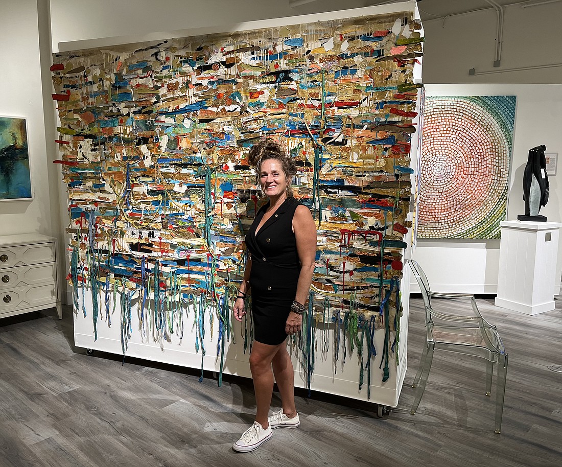 Angela Ligon, who ran art and event spaces in downtown Sarasota for more than eight years, now has a gallery within Clive Daniel in Fruitville Commons.