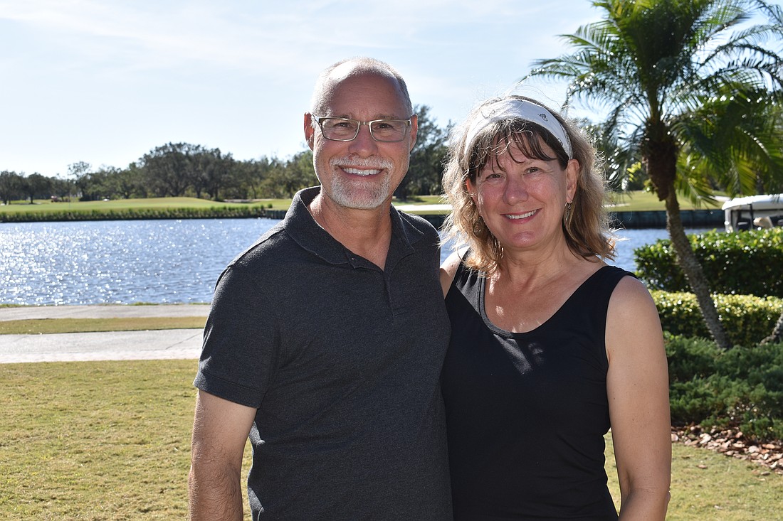 Mike and Sandy Sobzack return home to East County for the holidays. The couple stop by the University Park Country Club for lunch on Dec. 9.