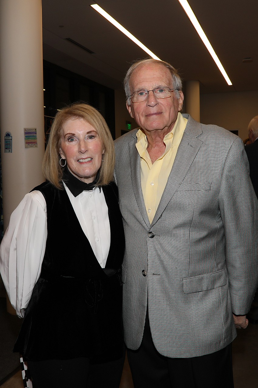Lois and Rudy Lucek attend the RCAD Town Hall Platinum Dinner held on Dec. 10.
