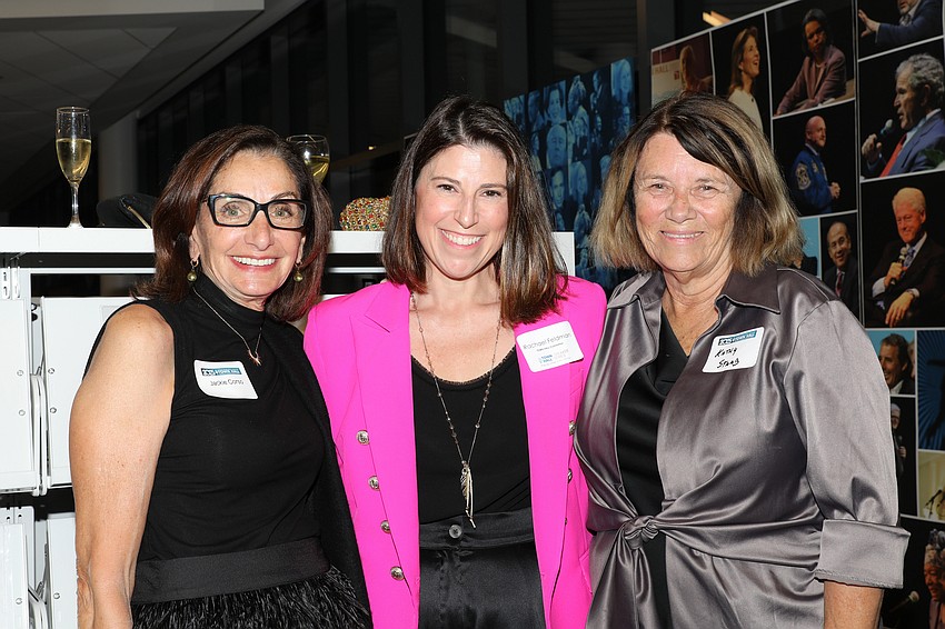 Jackie Corso, Rachael Feldman and Kathy Staab