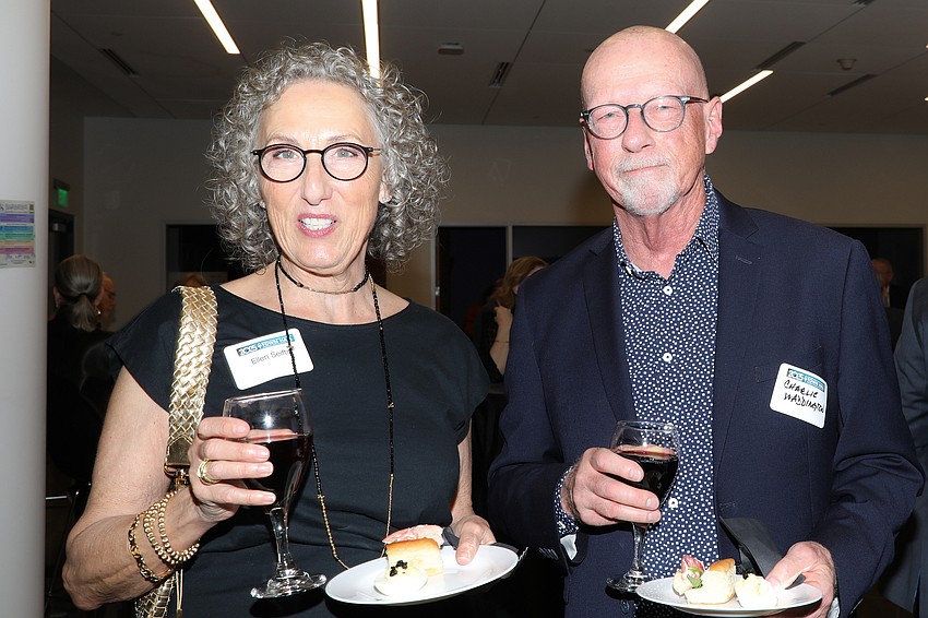 Ellen Seifts and Charlie Wadington