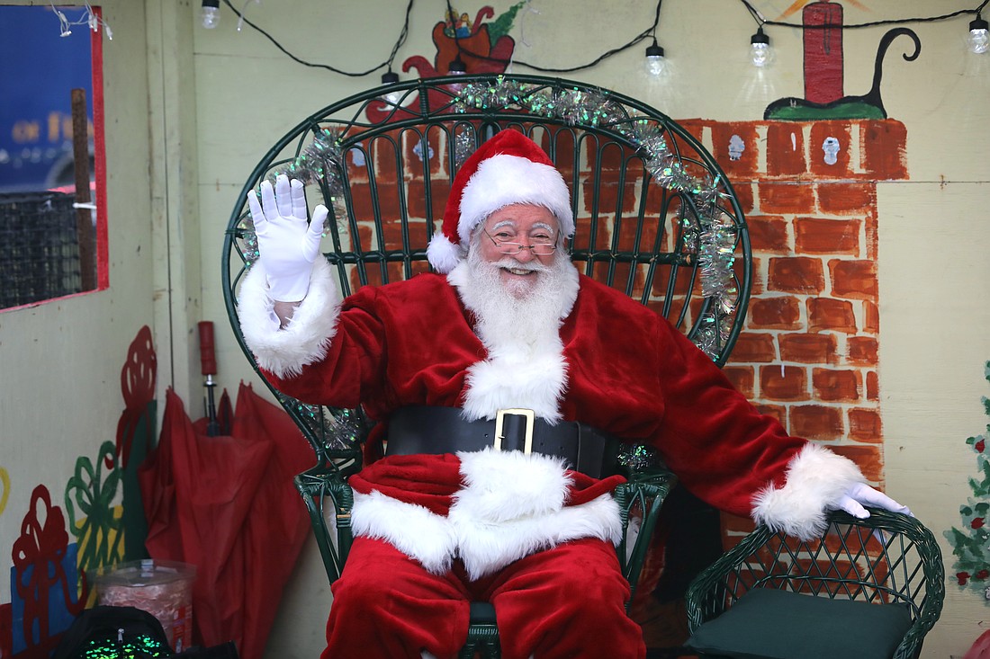 Santa Claus will be visiting Bunnell neighborhoods. File photo by Brent Woronoff