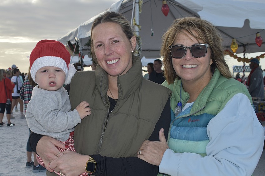 9-month-old Parker Monde, his mother Halie Monde and his grandmother Shelia Roberson.