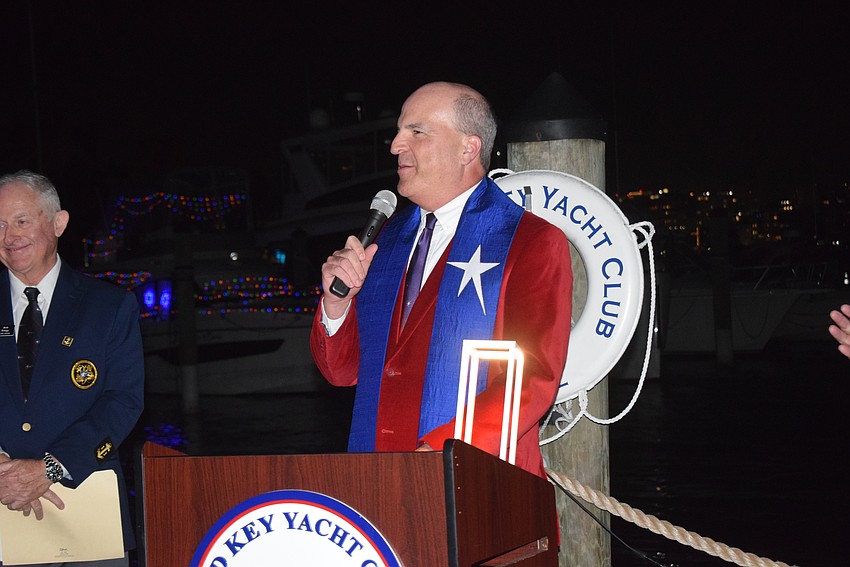 The Rev. Brett DeHart from the First United Methodist Church in Sarasota