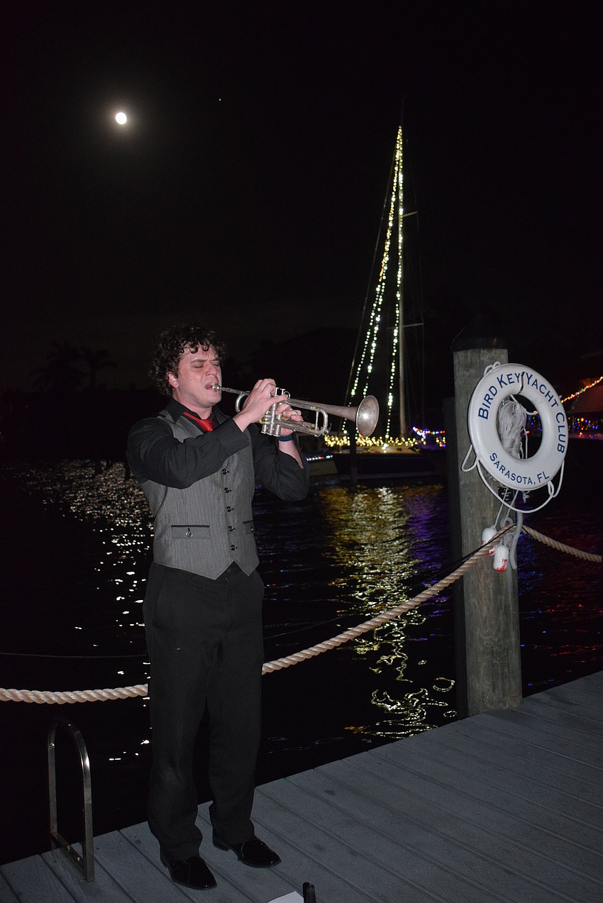 Trumpet player Kevin Celebi