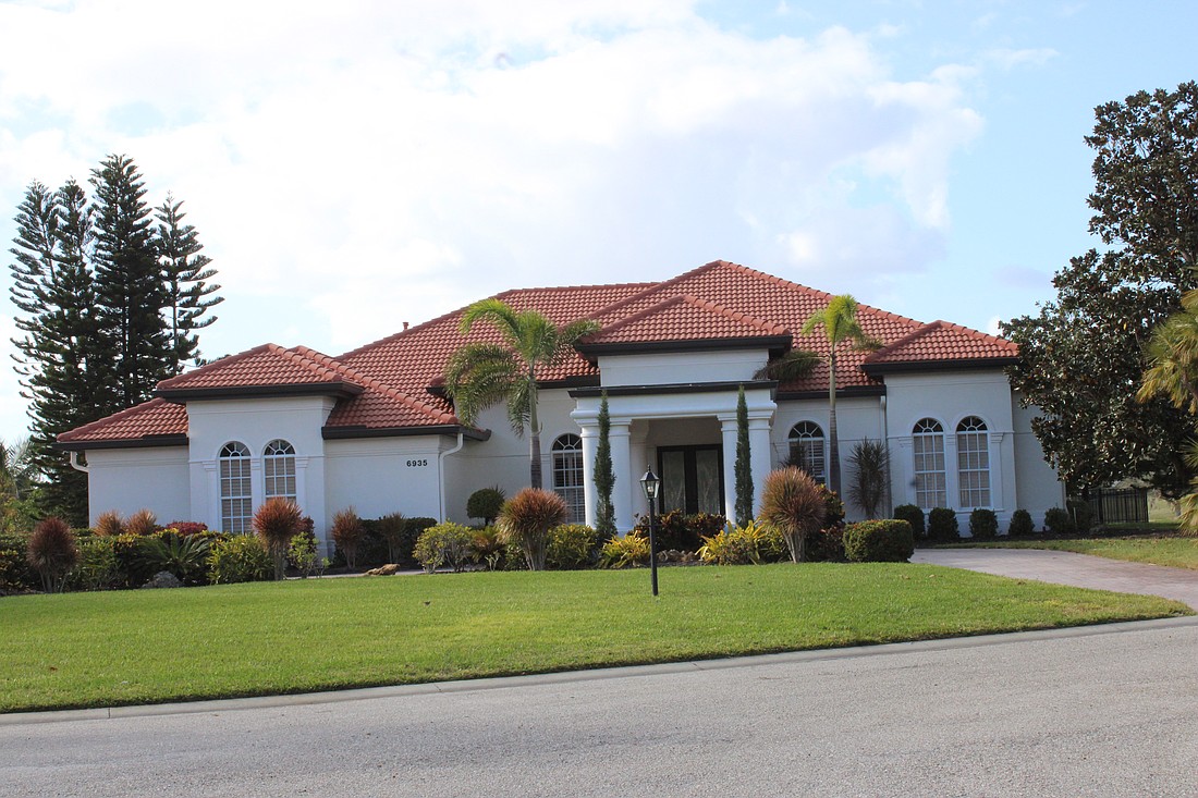 This Country Club home at 6935 Westchester Circle sold for $2,225,000. Built in 2001, it has four bedrooms, four baths, a pool and 4,081 square feet of living area.