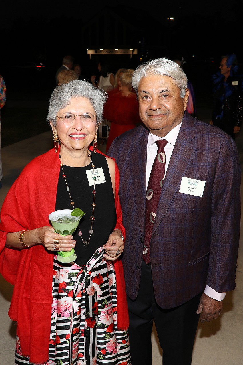 Paulomi and Amar Desai