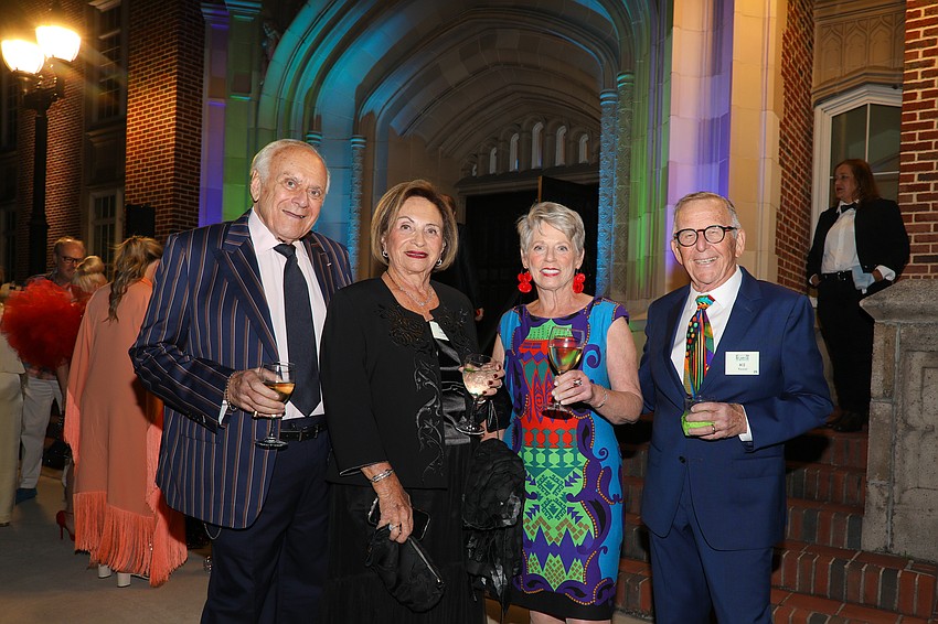 Sam Samelson and Marion Levine with Judith and Ike Koziol