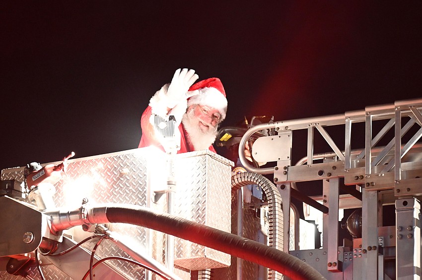 Santa in the Starlight Parade. Courtesy photo