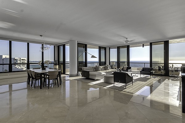 The Unit A801 condominium at 415 L’Ambiance Drive sold for $6.7 million. Built in 1992, it has three bedrooms, three-and-a-half baths and 3,220 square feet of living area.