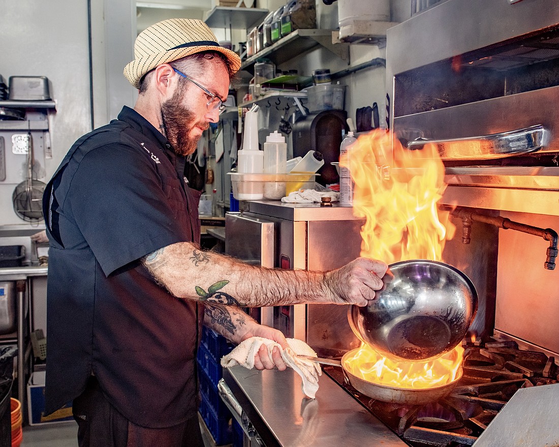 Will Parard, the head of culinary for Oysters Rock Hospitality