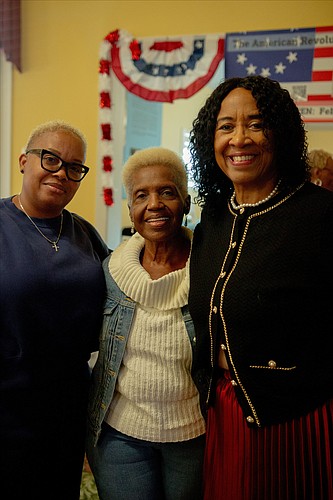 Michelle Postell, Juanita Shropshire and Belinda Davis, founder and executive director of Healthier. Wealthier. Wiser. Inc. Courtesy photo