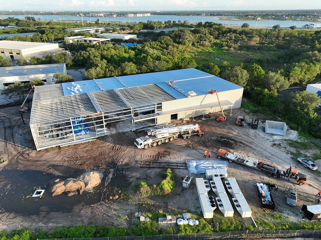 Construction on the Lakewood Ranch location for The Pickleball Club began in September 2021.