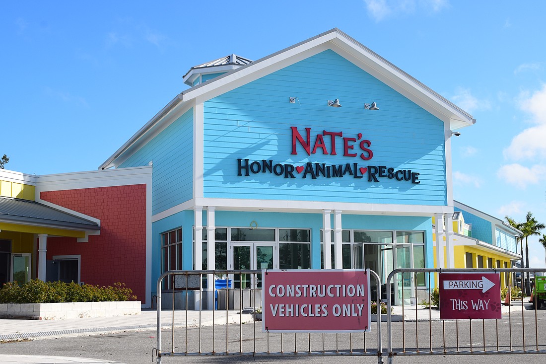 Nate's Honor Animal Rescue Center is on track to finish its current expansion project by the spring of 2025.