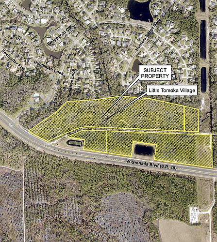 The property spans about 50 acres. Courtesy of the city of Ormond Beach