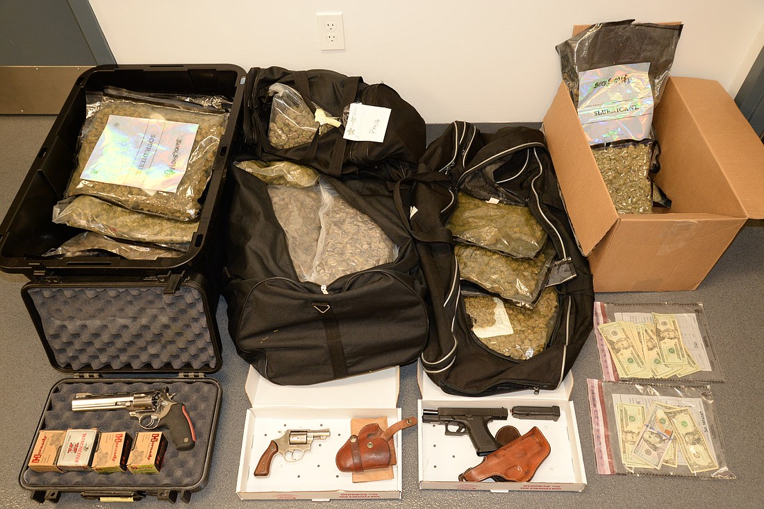 Items seized in FCSO's Operation: Silent Night. Courtesy of the FCSO