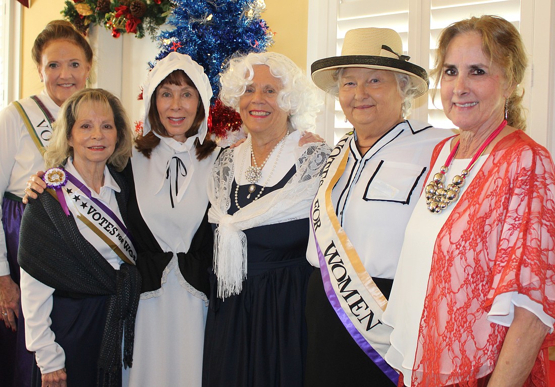 Shirley Graham, Mary Louise English, Nancy Roddy, Dee Clark, Diane Zimmerman, and moderator Karen Knowles. Courtesy photo