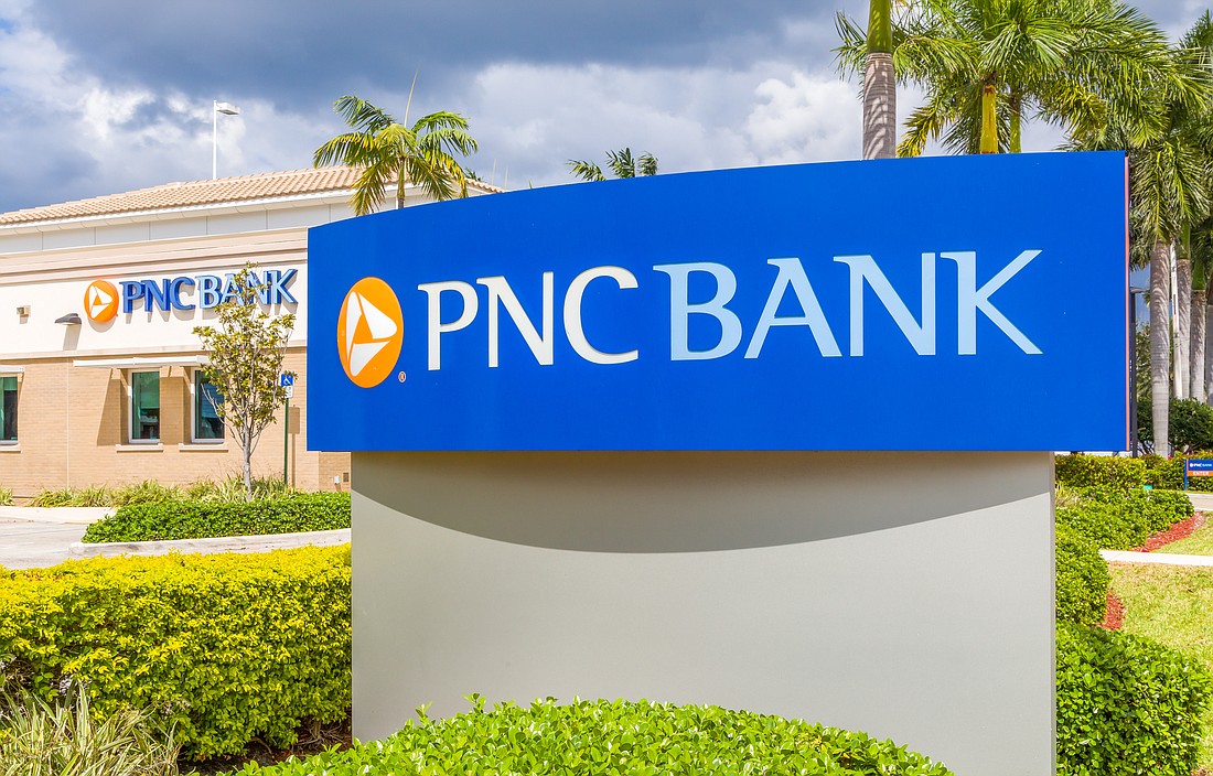 A PNC Bank branch in Fort Lauderdale, Florida.