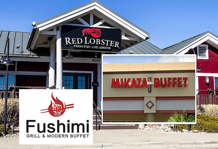 Mikata Buffet, Fushimi Grill & Modern Buffet and Gogi Korean BBQ are planned for former Red Lobster locations in Northeast Florida.