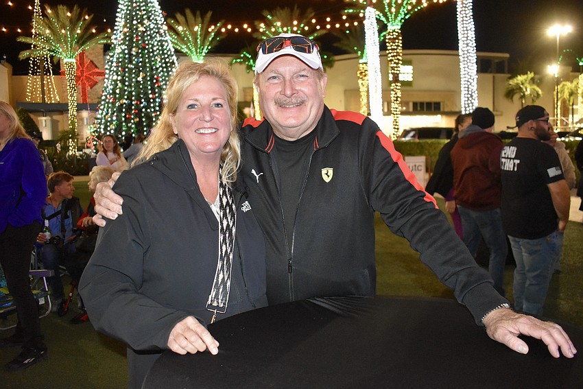 The Meadows Cathy and Greg Zaremba snag a table next to the dance floor.