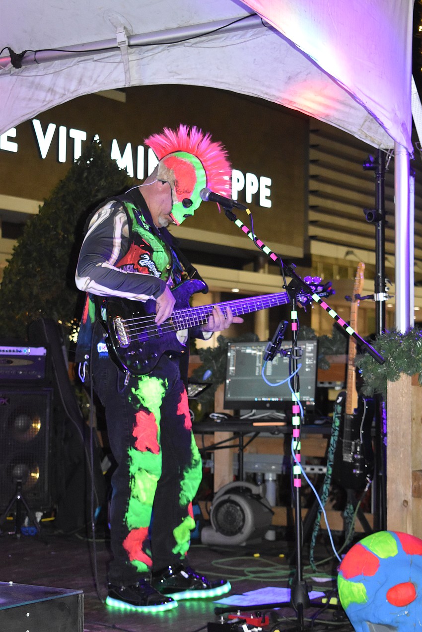 Chuck Reedy is the bass player for Funky Bonez.