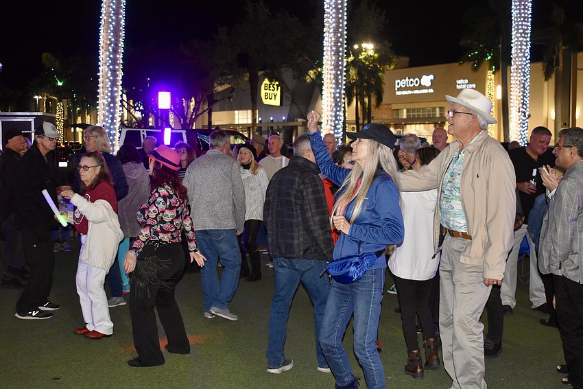 Residents danced into the new year at 2025's first installment of UTC Live on The Green Jan. 2.