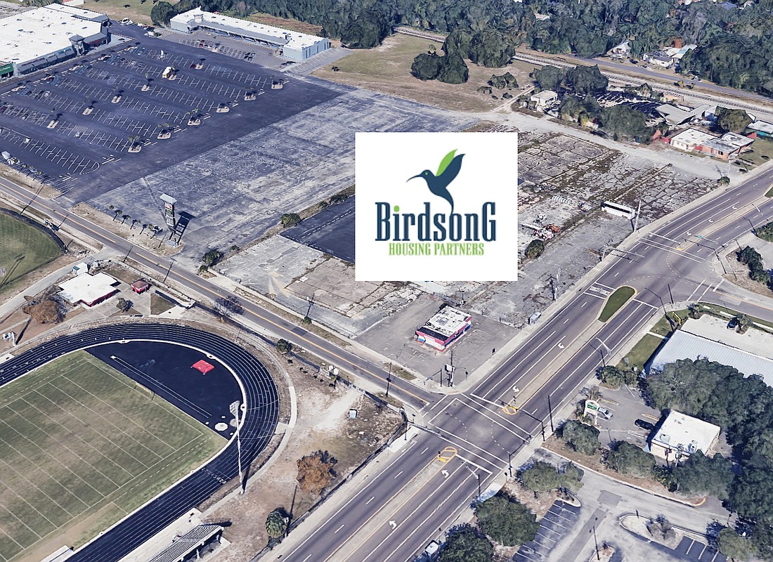 Egret Landing is planned at 5804 and 5806 N. Main St. north of the Andrew Jacksonville High School football field. To the west is Harveys Supermarkets.