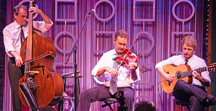 Hot Club SRQ plays Gypsy Jazz in the style of Djano Reinhardt and Stephane Grappelli.