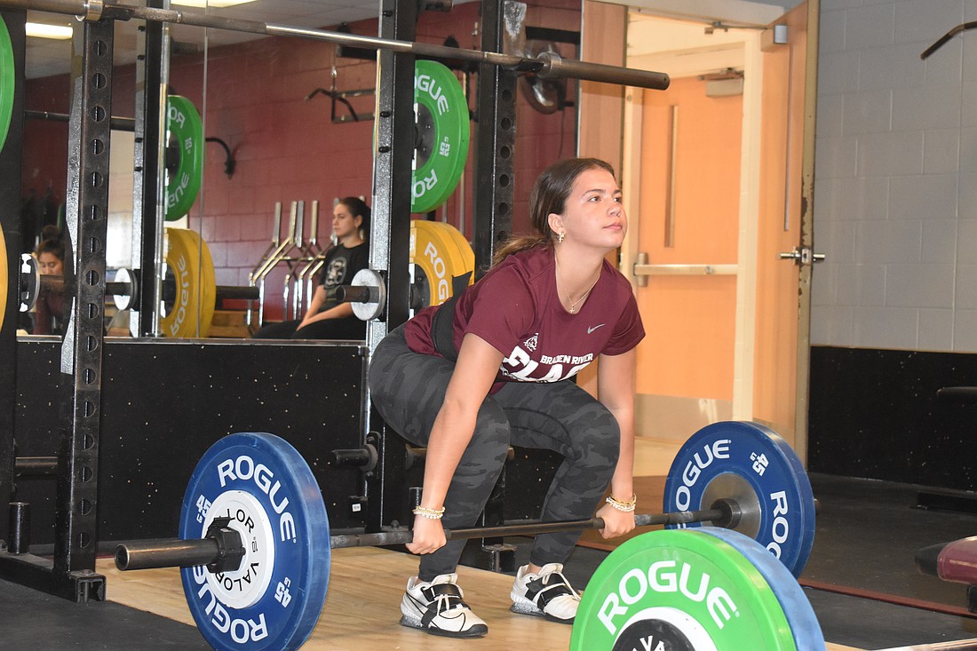 Braden River senior Alisson Gonzalez was a state meet qualifier last season in the 129-pound weight class.