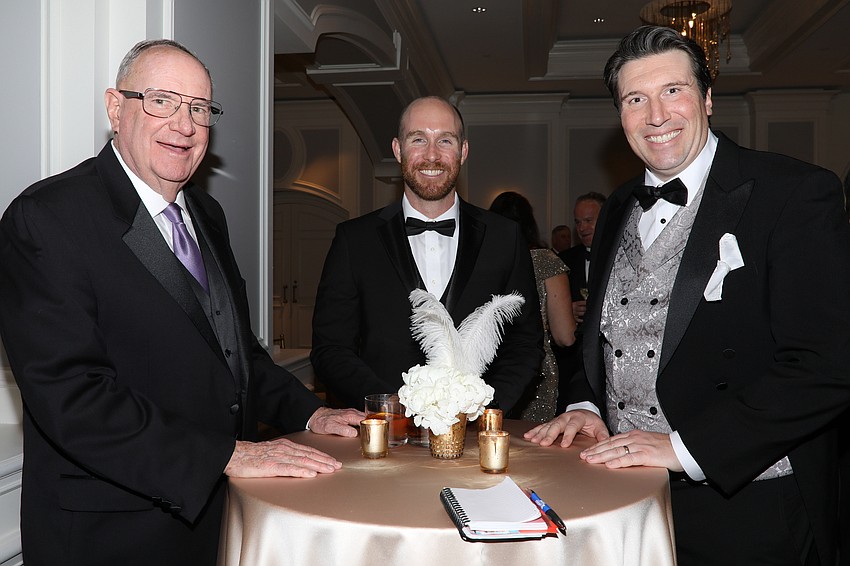 Jim Tollerton, Daniel Collins and Patrick McQuillan