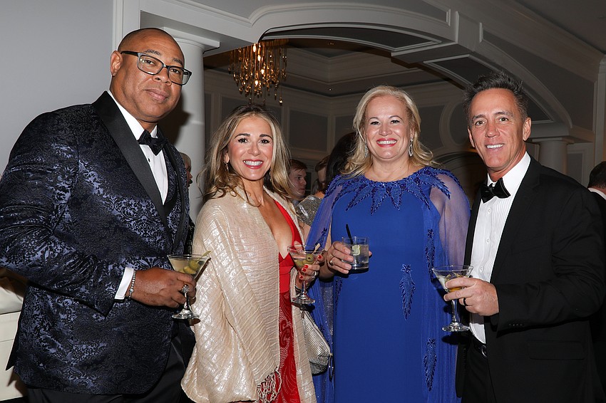 Phil Salmon, Potoula Gieger, Fotini Allteni and Todd Gieger