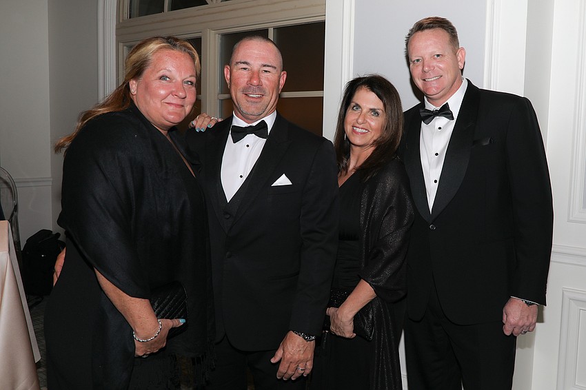 Janice and Eric Varney with Deborah Shad and Scott McAlpine