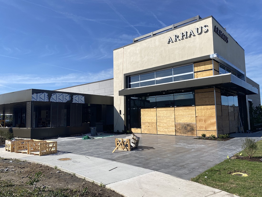 Arhaus, a furniture store, is expected to open at Center Point in March.