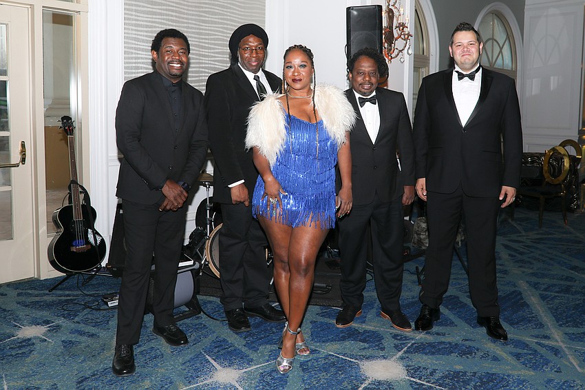 Soul Sensations members E'Tienne Porter, Johnnie Barker, Ywada Pitts, James Varnado and Ruffus.