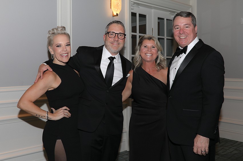 Melissa and Scott Perrin with Tami and Jeff Wesner