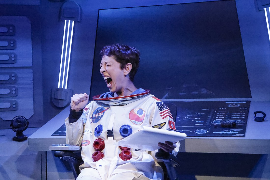 Terri Weagant starts in "Spaceman," which runs through Feb. 16 at Urbanite Theatre.