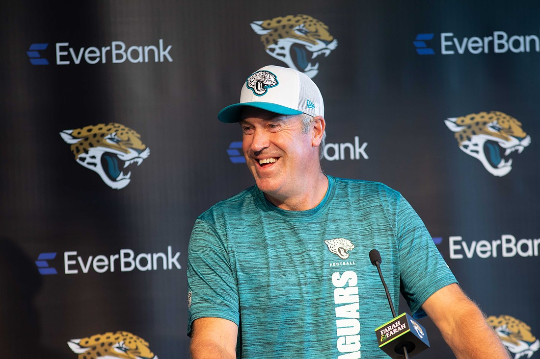 Jacksonville Jaguars head coach Doug Pederson finshed the 2024 season 4-13.