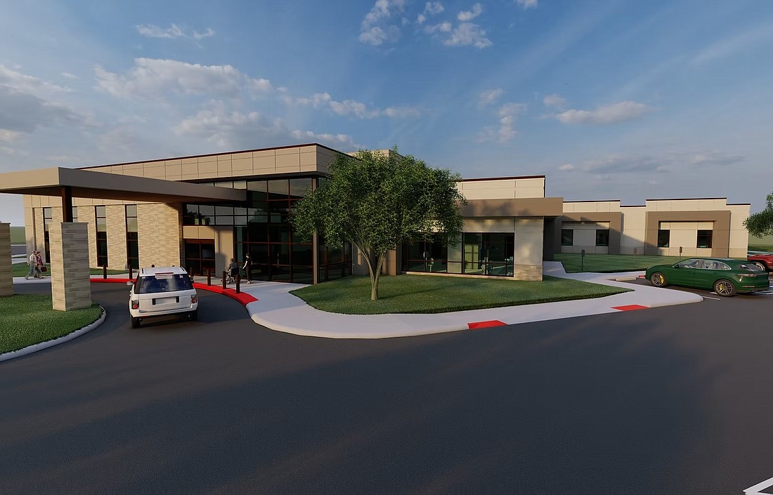 The rehabilitation hospital will be on Lake Osprey Drive.