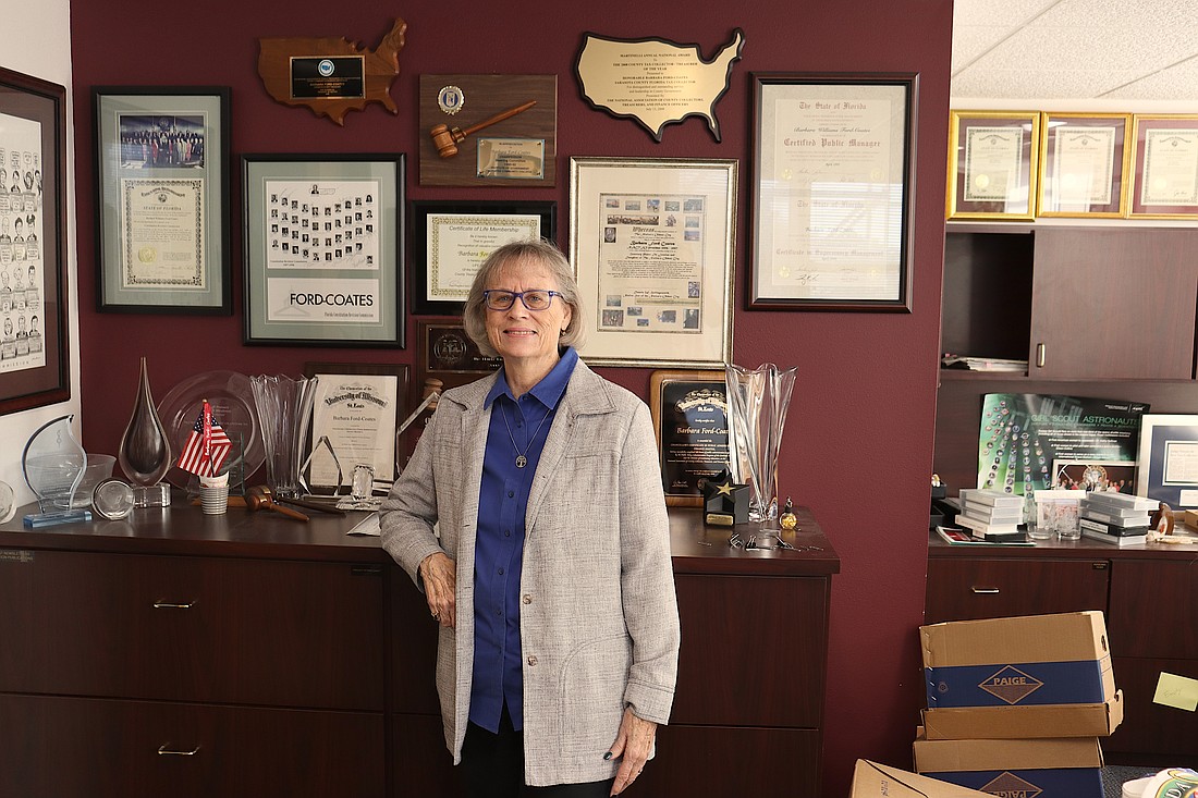 Barbara Ford-Coates is leaving the Tax Collector's Office after a career that spans more than 50 years.