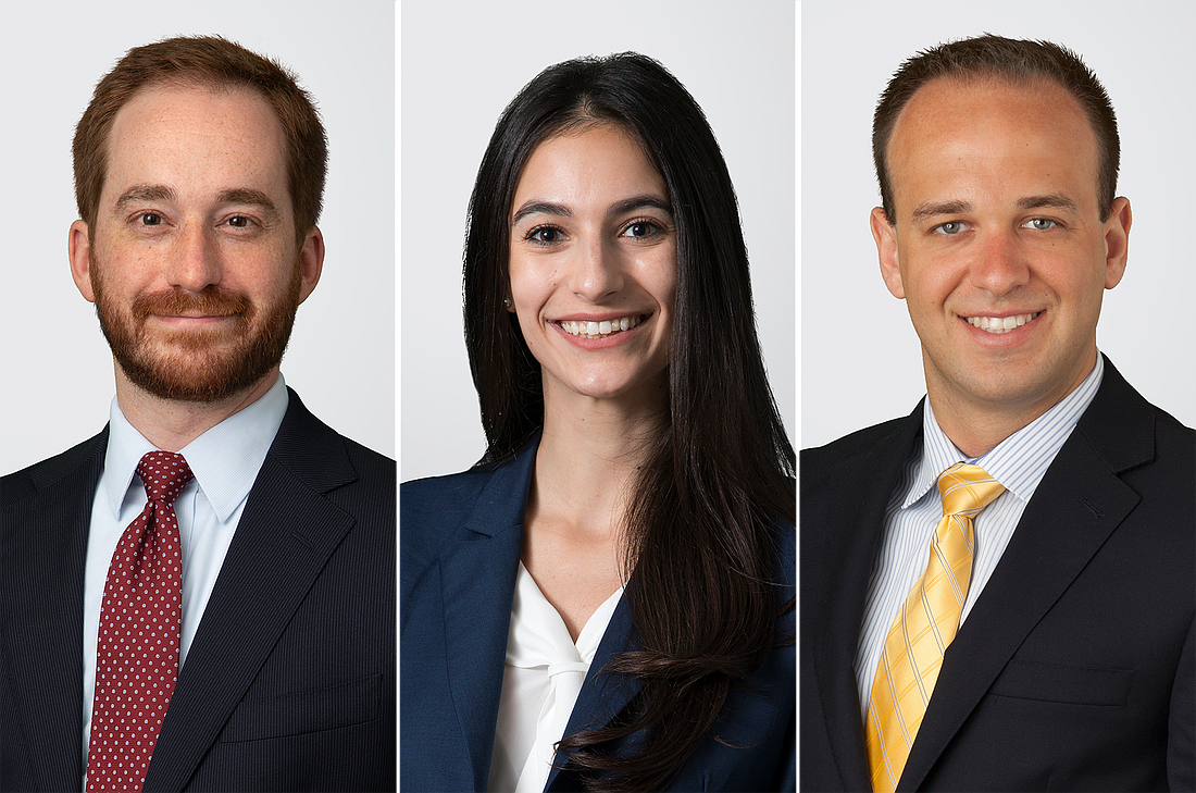 Brian Goldenberg, Jessica Kramer and Deryk Loiacono