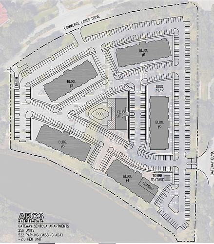 Gateway Sentosa will be built on the site of a former office building.