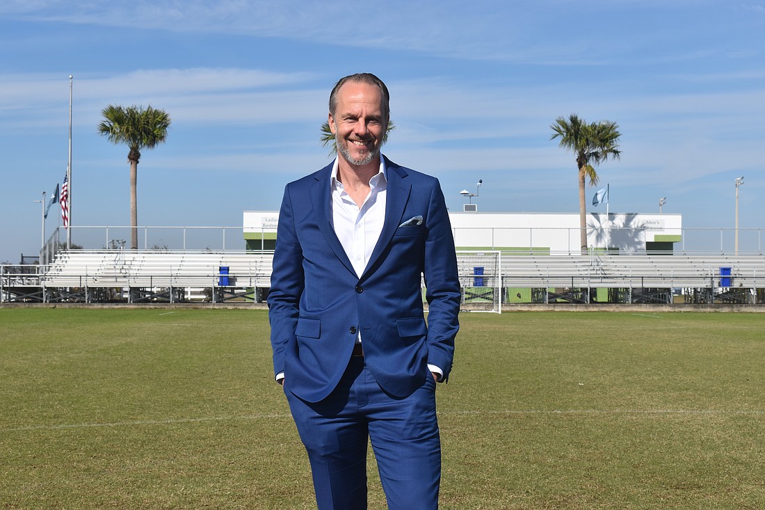 Marcus Walfridson, team owner of the Sarasota Paradise, hopes that 2025 will be the team's most successful year to date in its new home at Premier Sports Campus in Lakewood Ranch.