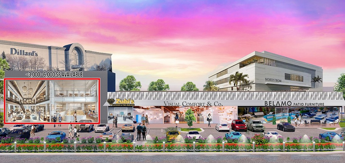 The 16,000-square-foot Outparcels at Town Center II is in development at 4907 Big Island Drive. It is expected to be completed in January 2026. Tenants already signed include Zubi’s Diamonds and Gems, Visual Comfort & Co. and Belamo.