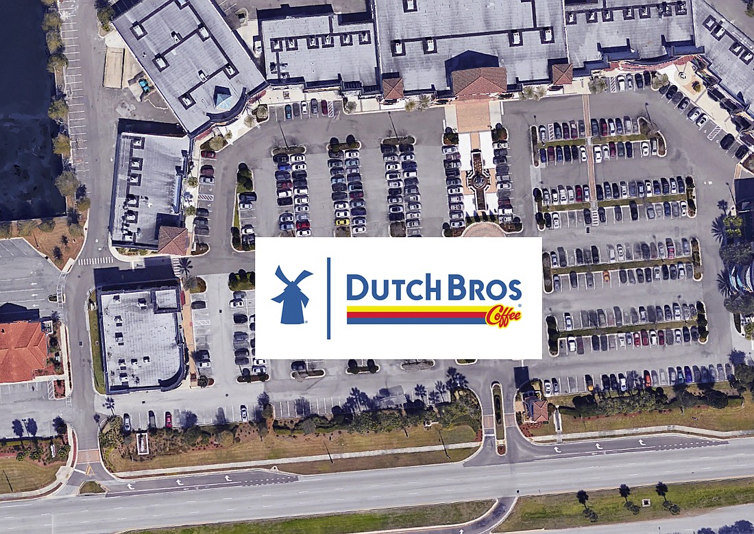 Dutch Bros Coffee appears to be considering a Jacksonville drive-thru kiosk in Harbour Village shopping center at northwest Atlantic Boulevard and San Pablo Road.