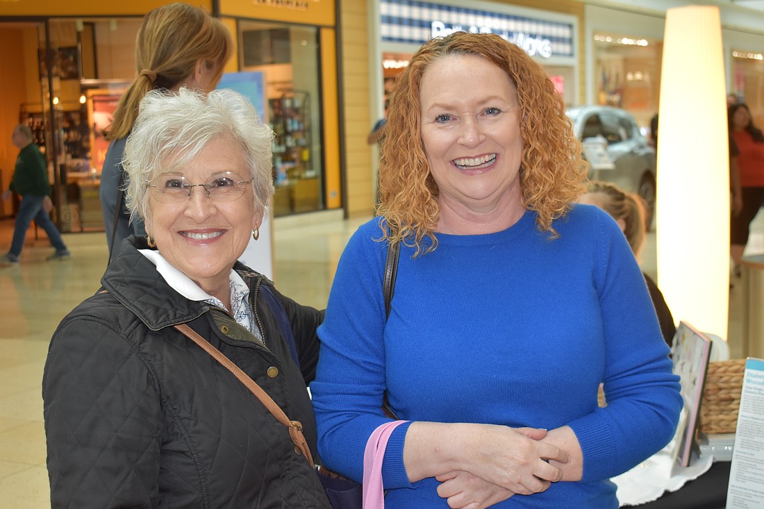 Star Farms residents Barbara Malta and Lynette Cahill attend the expo to explore medical services because they're new to town.