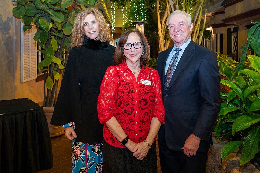 Holly Miller, Perlman Music Program Suncoast Executive Director Lisa Berger and Paul Miller