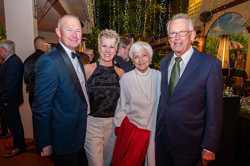 Eddie and Pam Beauchamp with Karen and Jim Holbrook