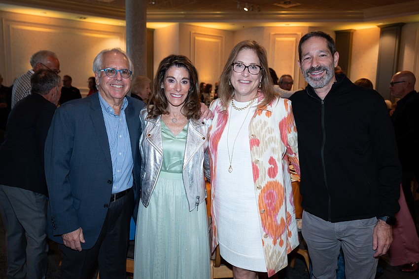 Michael Ritter, Nancy Wolk, Denise and Daniel Hamburger