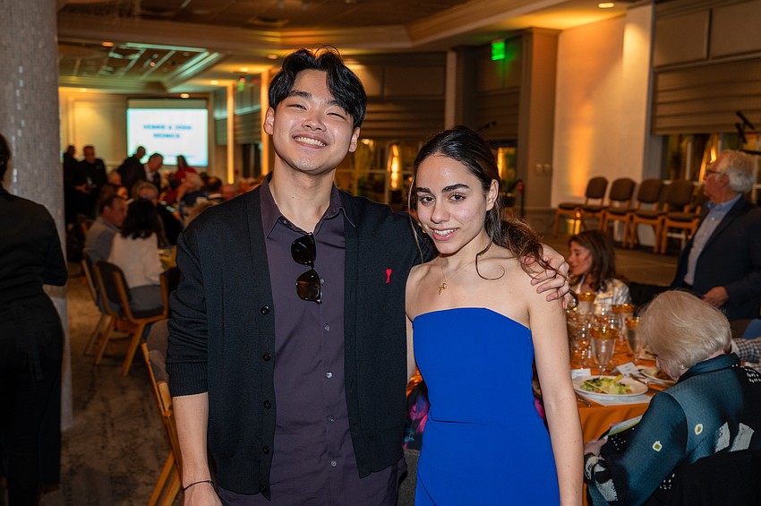 Jake Shim and Laura Navasardian