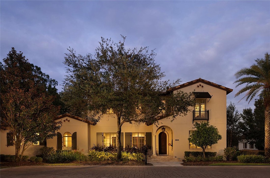 The home at 9825 Blaine Court, Golden Oak, sold Jan. 6, for $5,350,000. Golden Oak at Walt Disney World Resort is a residential resort community where families can live in the embrace of luxury, privacy and the magic of Disney.